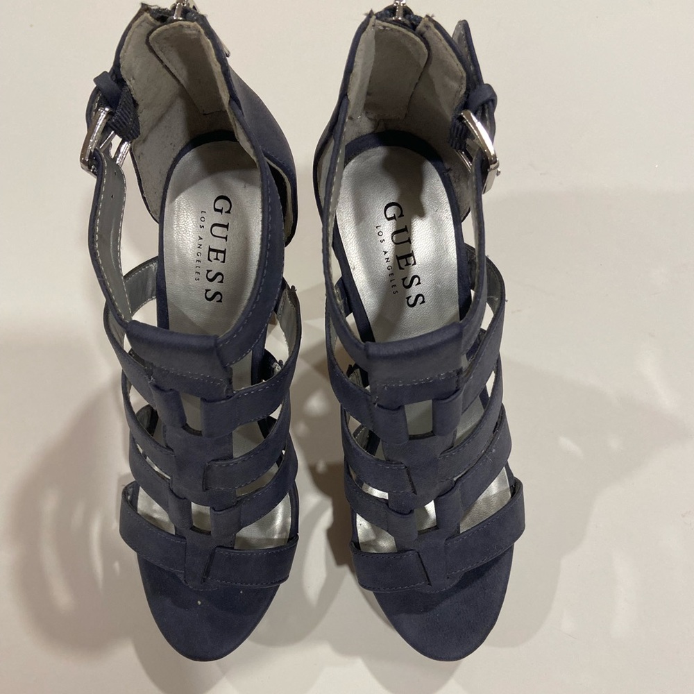 Nancee Gladiator Platform Heels